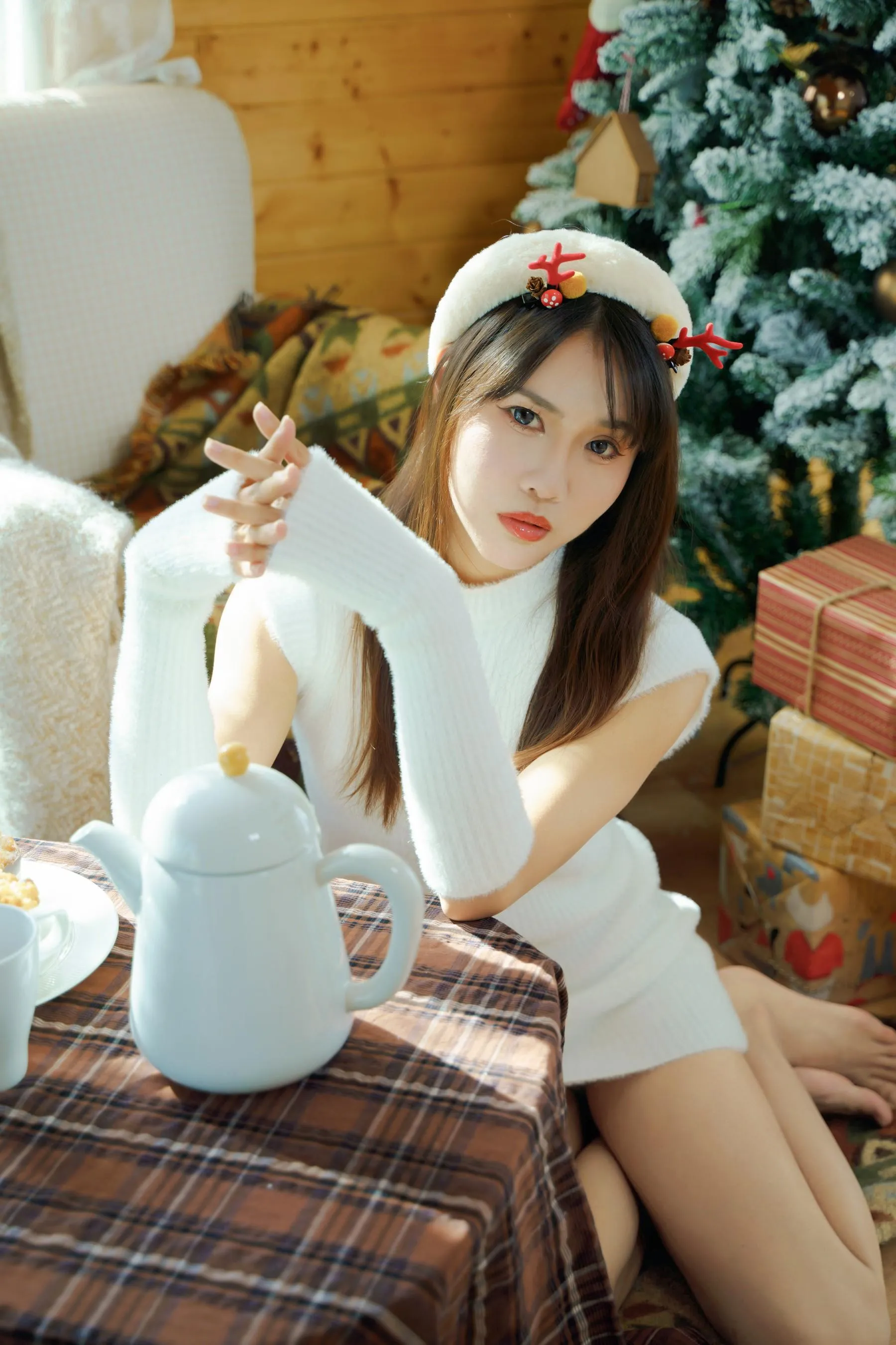 [YITUYU艺图语]2021.12.21 圣诞少女 lin [42P]插图8